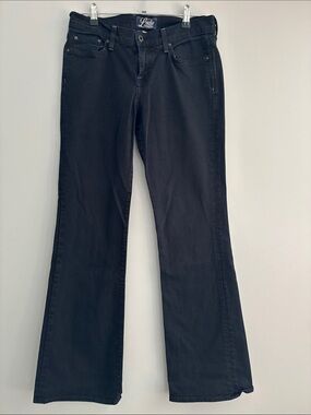 Lucky Brand Black Wide-Leg Flare Jeans